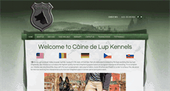 Desktop Screenshot of cainedelup.com